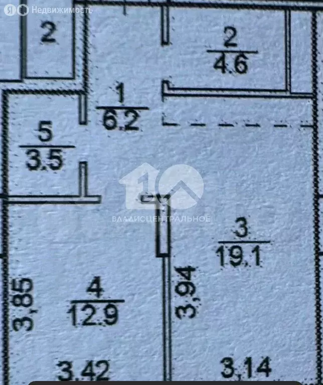 1-комнатная квартира: Новосибирск, улица Декабристов, 107к1 (46.3 м) - Фото 1