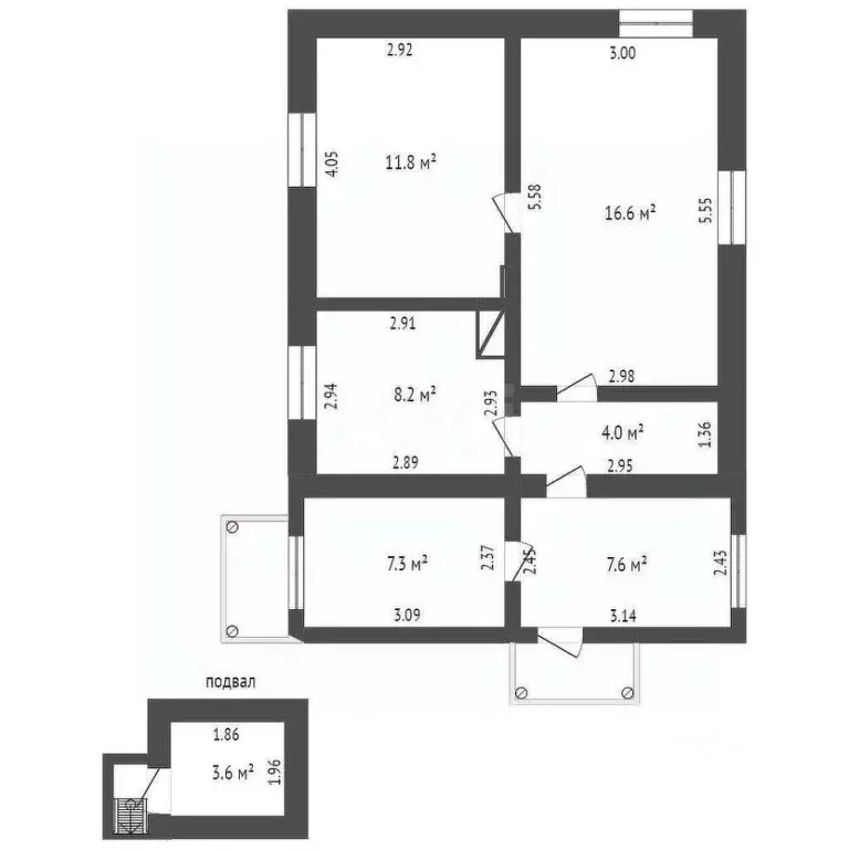 Дом в Севастополь проезд Хуторской, 16 (60 м) - Фото 2