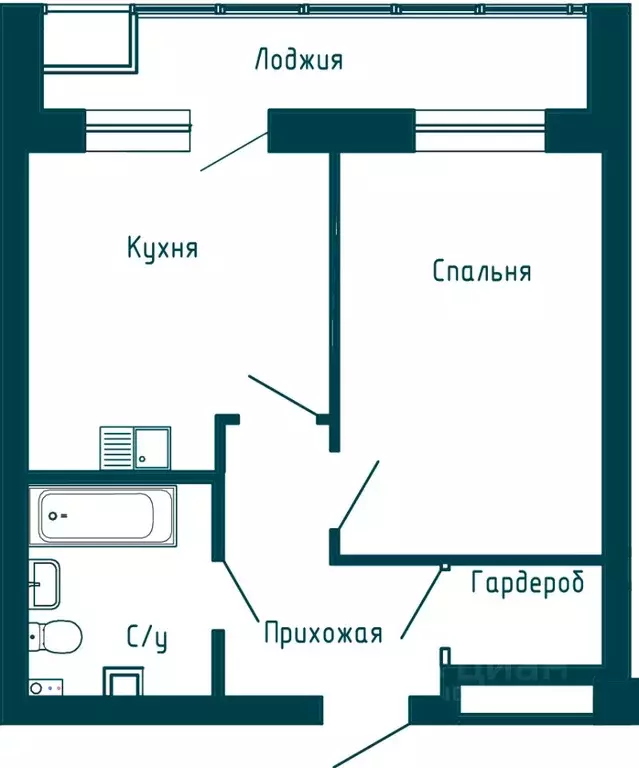 1-к кв. Хабаровский край, Хабаровск ДОС кв-л,  (43.27 м) - Фото 0