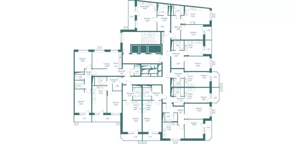 Квартира-студия: Одинцово, Северная улица, 5к2 (36.2 м) - Фото 1