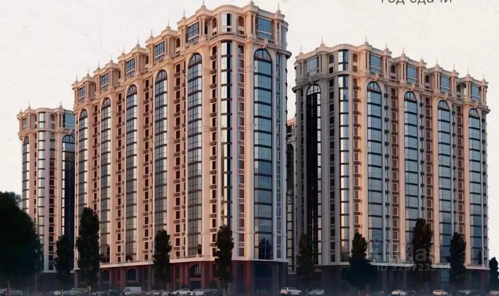 1-к кв. Чеченская республика, Грозный просп. В.В. Путина, 1А (49.3 м) - Фото 1