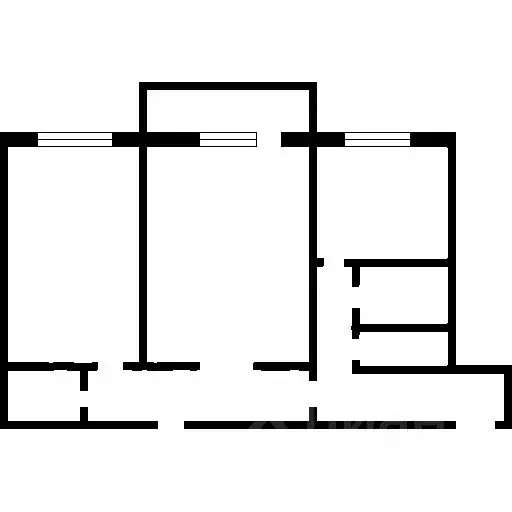 2-к кв. Тульская область, Тула ул. Академика Павлова, 2А (43.4 м) - Фото 2