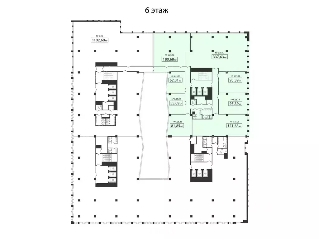 Офис в Санкт-Петербург Левашовский просп., 15 (1081 м) - Фото 2