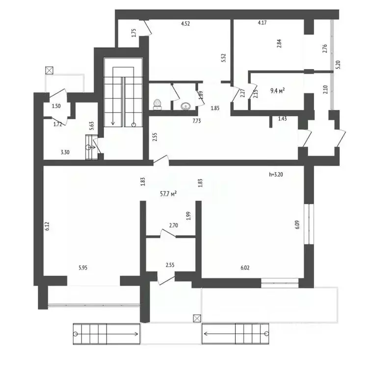 Помещение свободного назначения в Тюменская область, Тюмень ул. ... - Фото 2