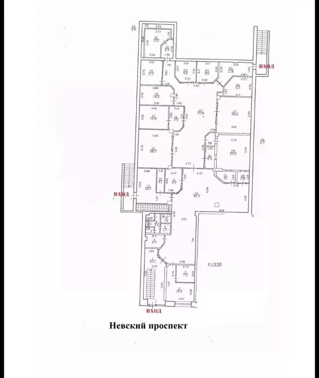 Помещение свободного назначения в Санкт-Петербург Невский просп., 137 ... - Фото 2