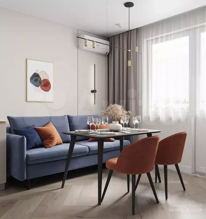 1-к. квартира, 41 м, 5/8 эт. - Фото 0