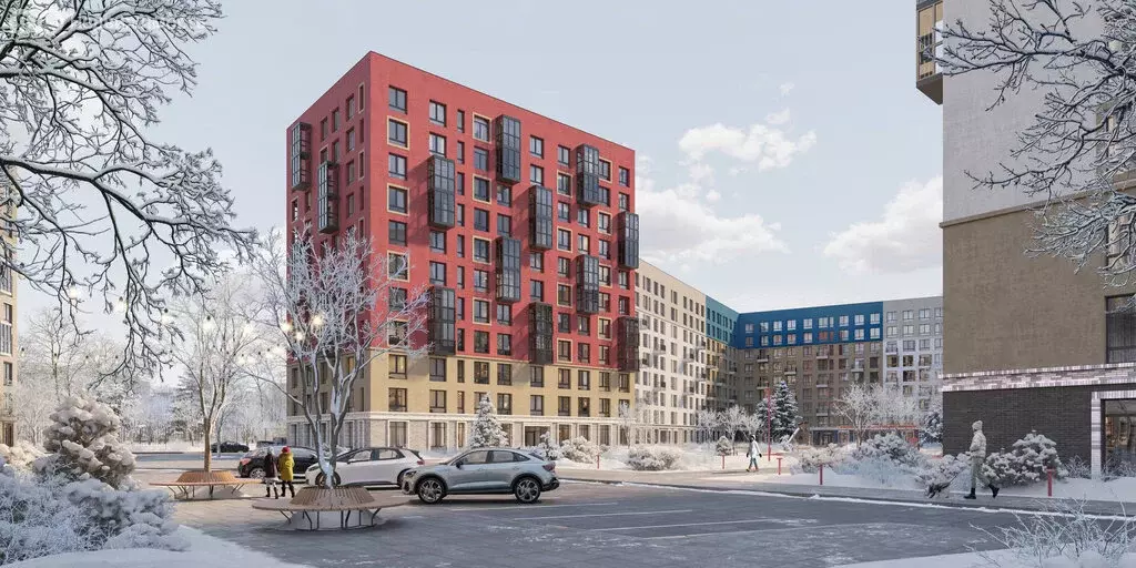 Квартира-студия: деревня Лаголово, жилой комплекс Квартал Лаголово, 2 ... - Фото 2