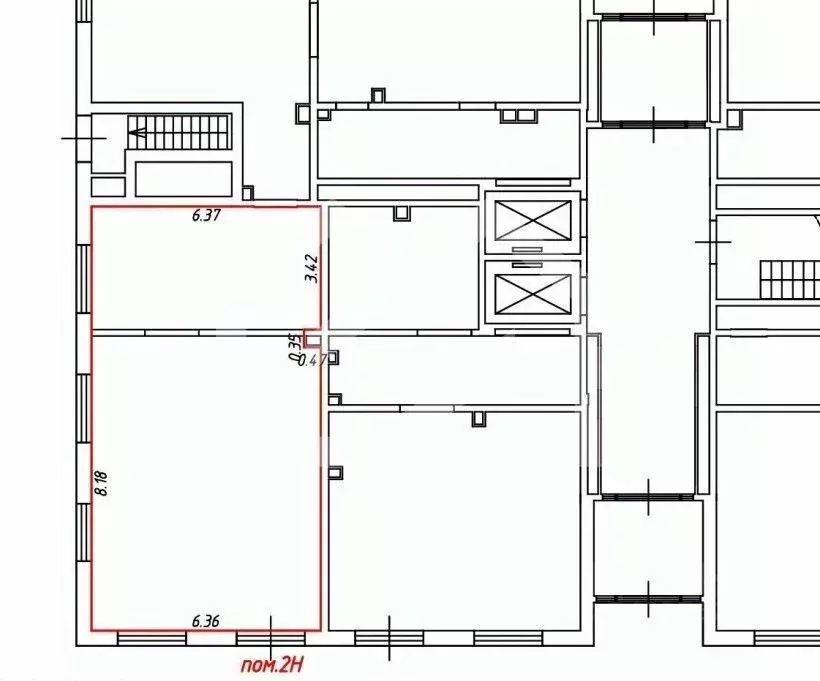 Помещение свободного назначения в Москва просп. Магеллана, 29 (74 м) - Фото 2