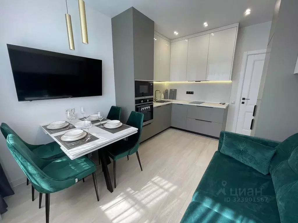 1-к кв. Краснодарский край, Сочи Бытха мкр, ул. Ясногорская, 16/2к4 ... - Фото 1