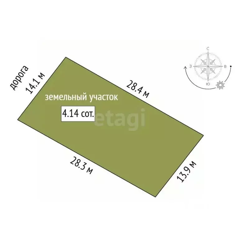 Участок в Башкортостан, Стерлитамак Опытник СНТ,  (4.14 сот.) - Фото 2