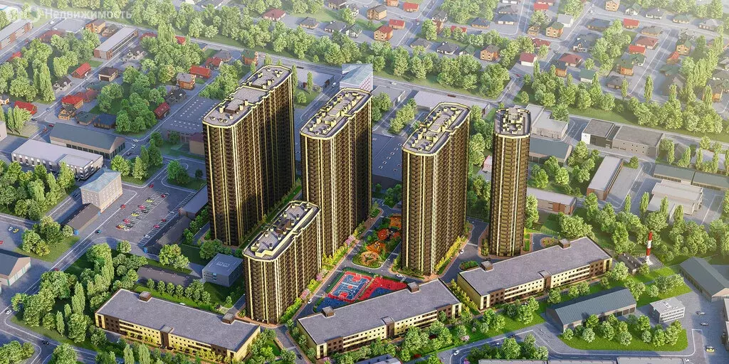 3-комнатная квартира: Ростов-на-Дону, жилой комплекс Донской Арбат ... - Фото 1