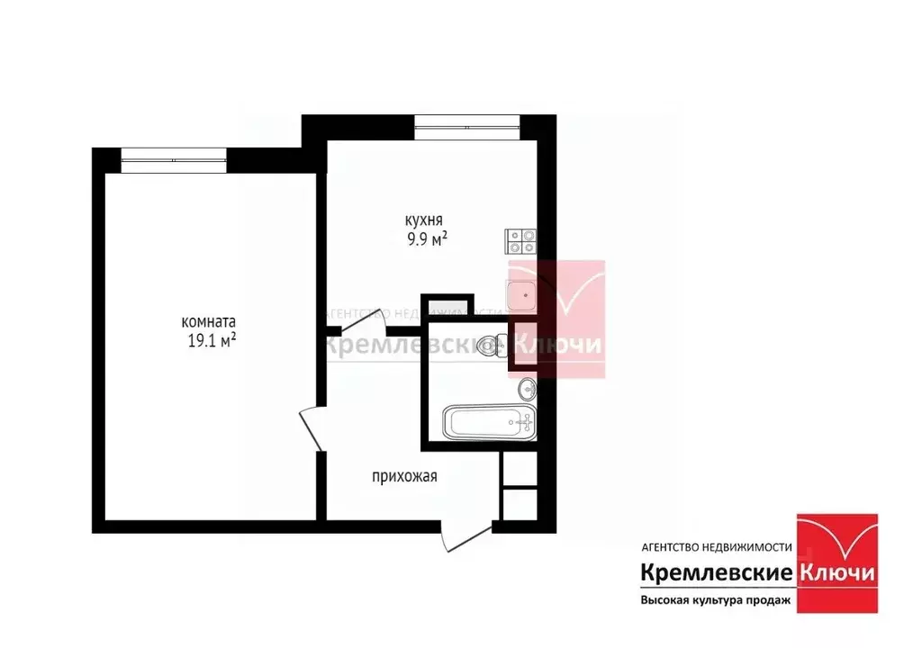 1-к кв. Москва ул. Маршала Голованова, 2 (38.9 м) - Фото 1