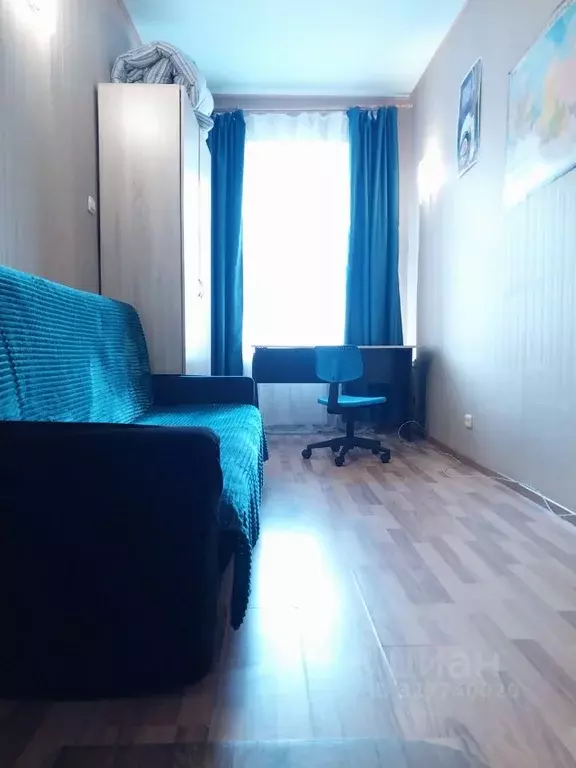 Комната Санкт-Петербург Большая Пушкарская ул., 21 (12.0 м) - Фото 1