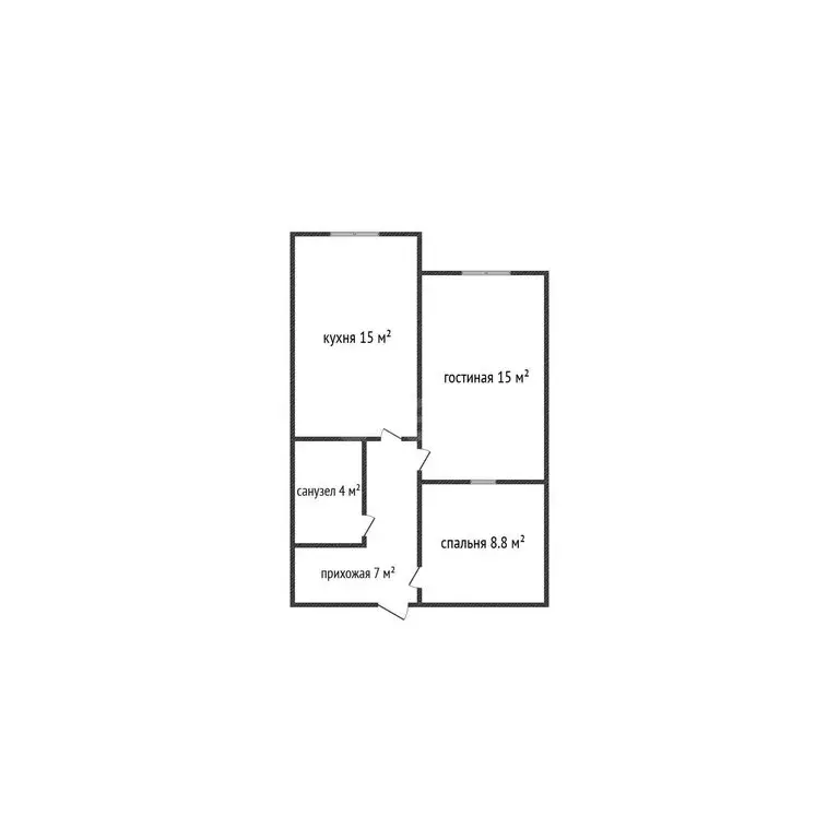 1-комнатная квартира: Каспийск, улица Магомедали Магомеджановa, 31А ... - Фото 1
