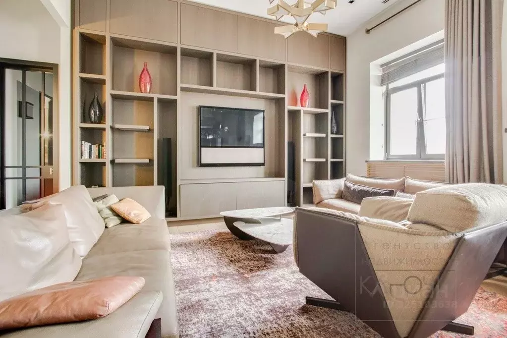 3-к кв. Москва Космодамианская наб., 32-34 (123.5 м) - Фото 1