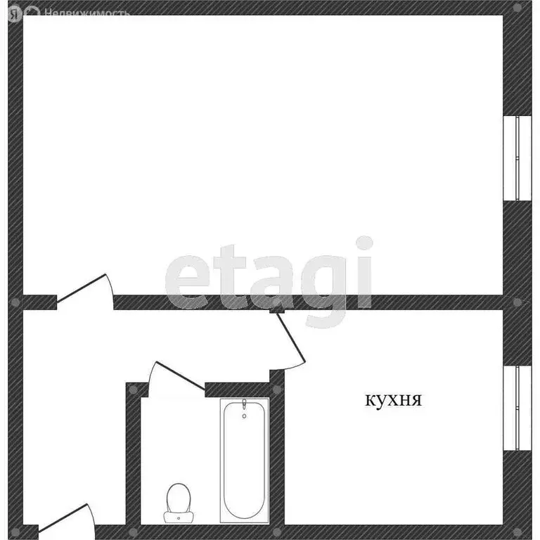 1-комнатная квартира: Ярославль, Институтская улица, 24 (31.6 м) - Фото 0