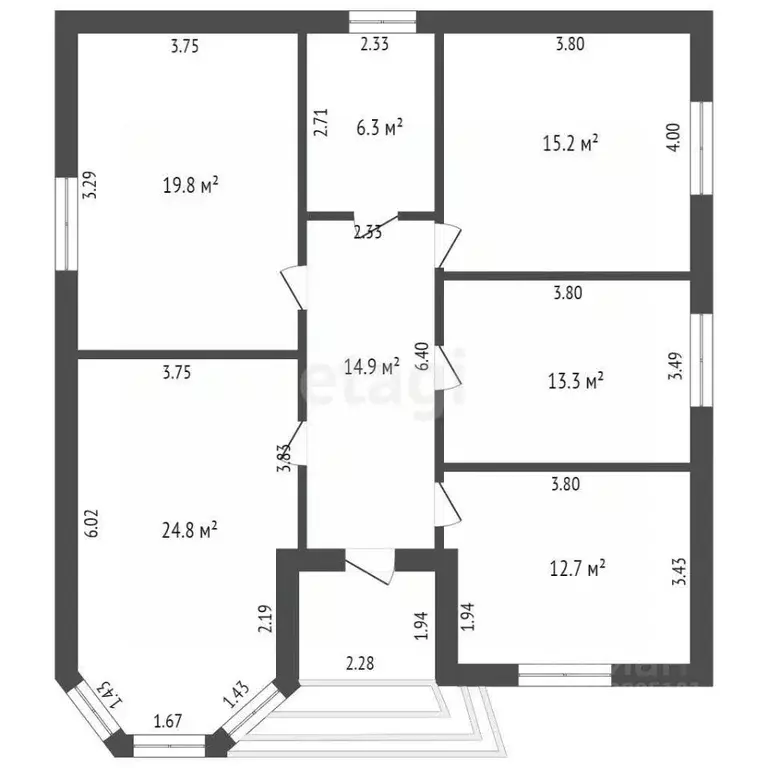 Дом в Ростовская область, Аксай ул. Раевского (111 м) - Фото 2
