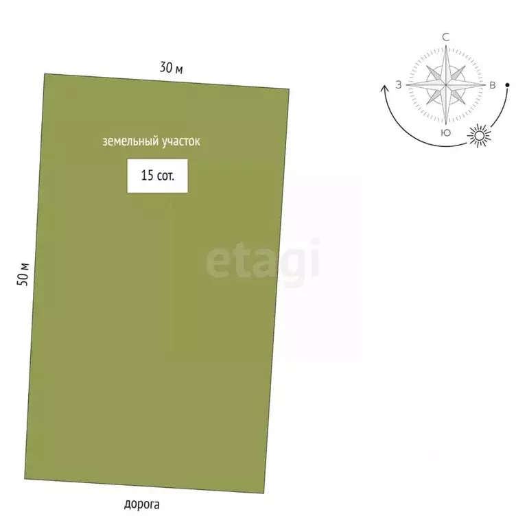 Участок в Тюменская область, Тюмень Матрешка СНТ, ул. Листопадная ... - Фото 1