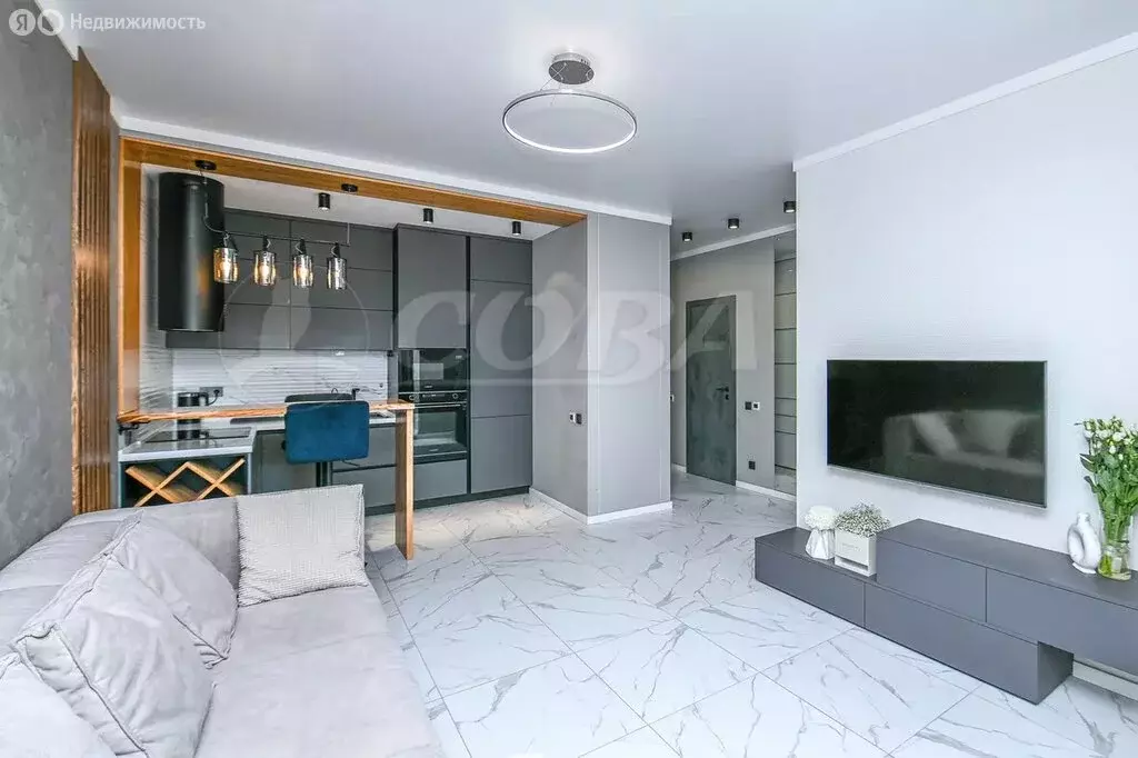 1-комнатная квартира: Тюмень, улица Газовиков, 73 (43 м) - Фото 2