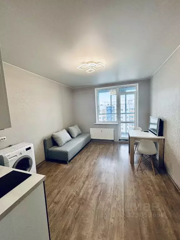 Студия Ленинградская область, Мурино Всеволожский район, бул. ... - Фото 1