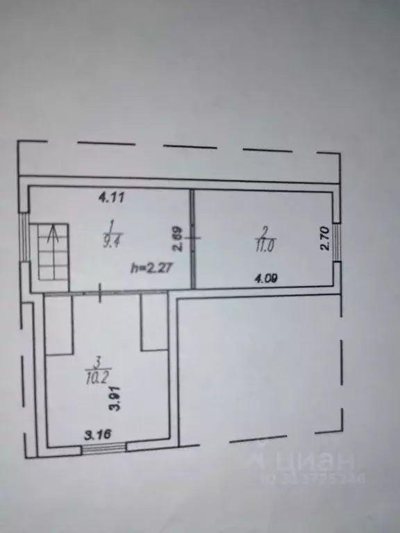 Дом в Рязанская область, Рязань Строитель-6 СТ,  (85 м) - Фото 1