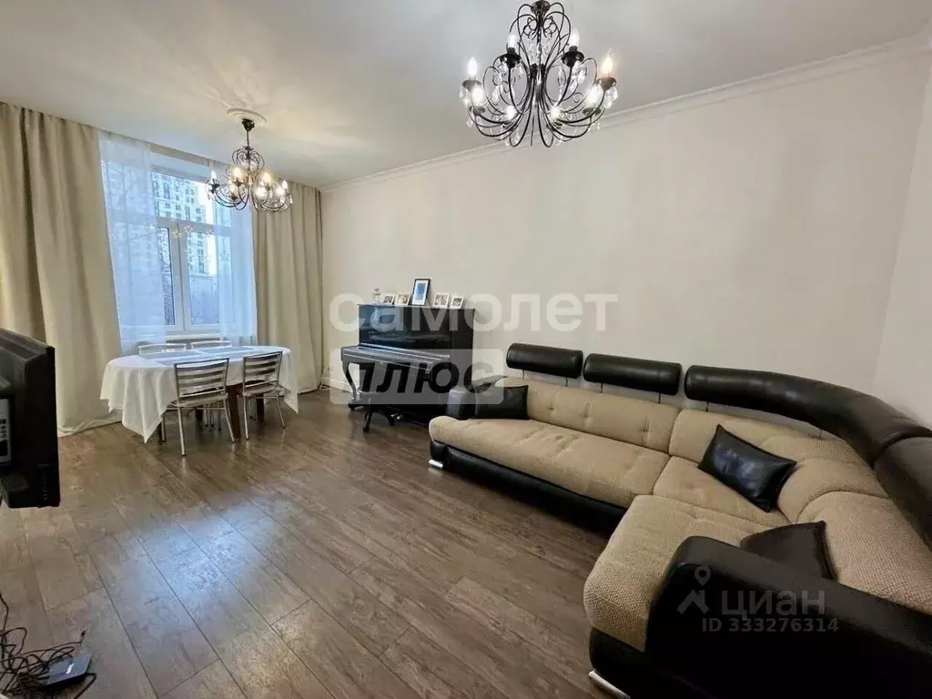 3-к кв. Москва 1-й Рощинский проезд, 8 (80.0 м) - Фото 1