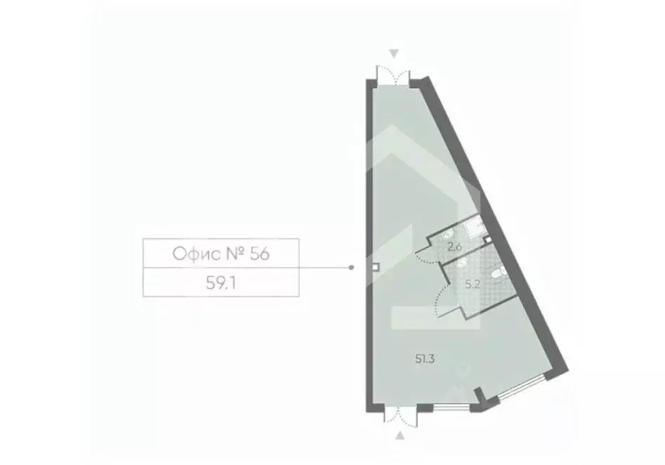 Помещение свободного назначения в Москва Производственная ул., 17 (59 ... - Фото 2
