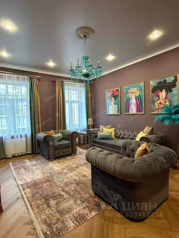 2-к кв. Санкт-Петербург Вознесенский просп., 49 (69.0 м) - Фото 2