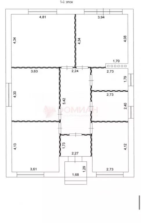 Дом в Ростовская область, Мясниковский район, Краснокрымское с/пос, ... - Фото 2