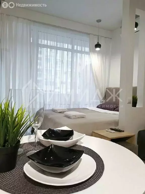 Квартира-студия: Сириус, Цветочная улица, 17/7 (30 м) - Фото 0