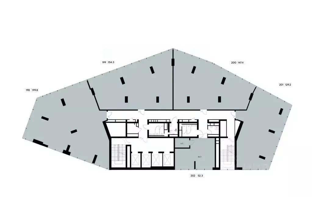 Офис в Москва Ярцевская ул., 21с2 (147 м) - Фото 1