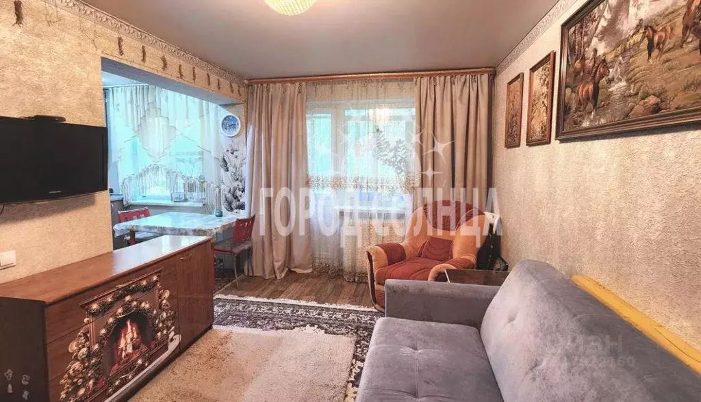 2-к кв. Омская область, Омск ул. Василия Маргелова, 239 (43.8 м) - Фото 1