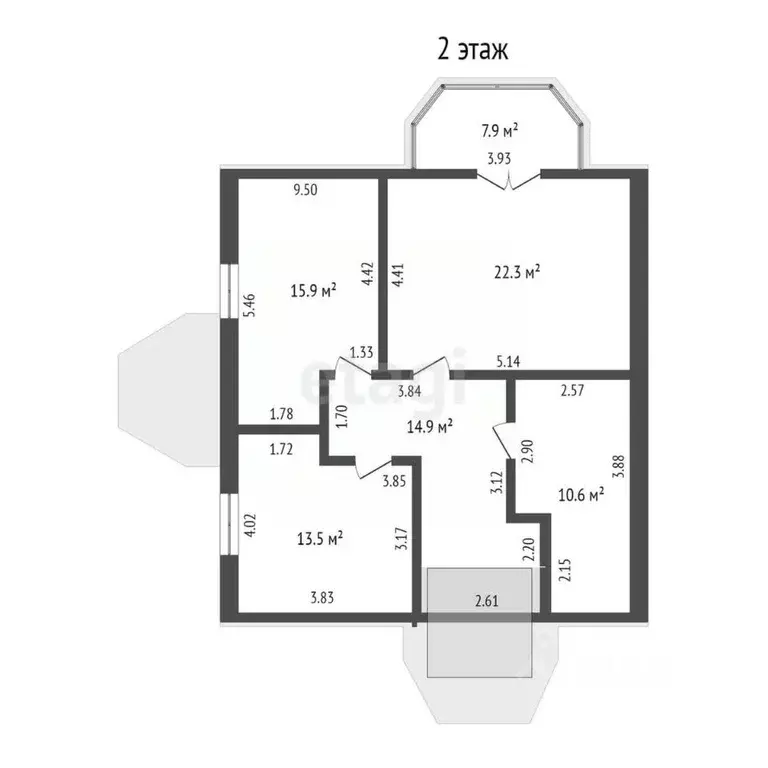 Дом в Крым, Симферополь ул. Миндальная, 106 (172 м) - Фото 1