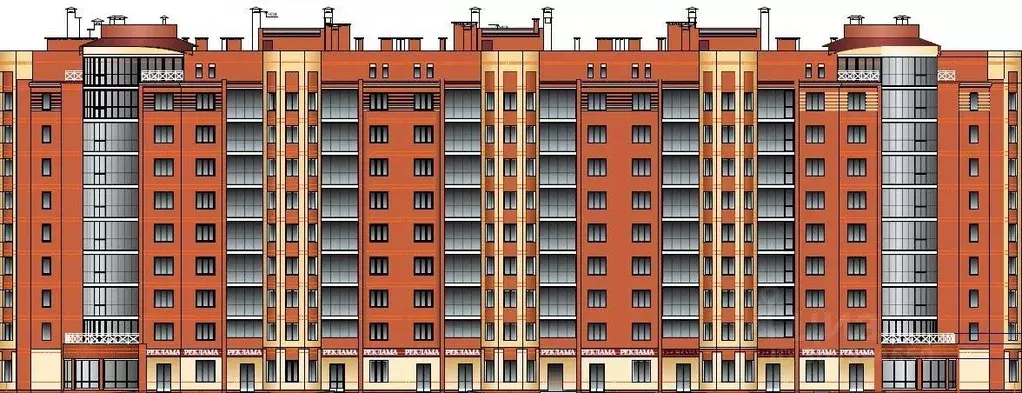 1-к кв. Смоленская область, Вязьма ул. Ленина, 71 (48.53 м) - Фото 2