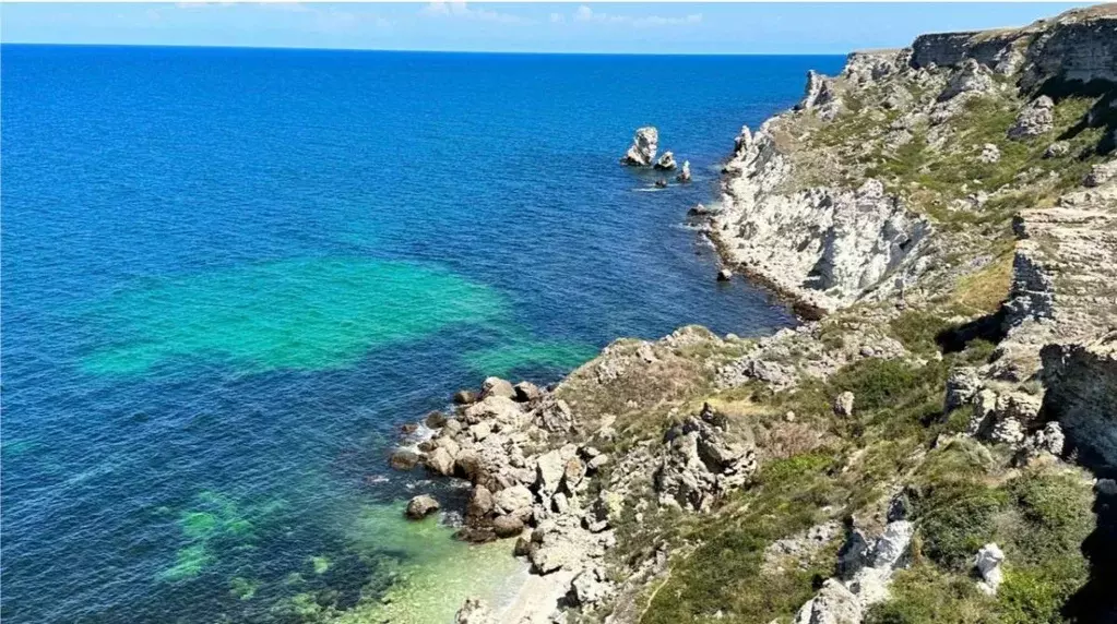 Участок в Крым, Черноморское пгт  (100.0 сот.) - Фото 1