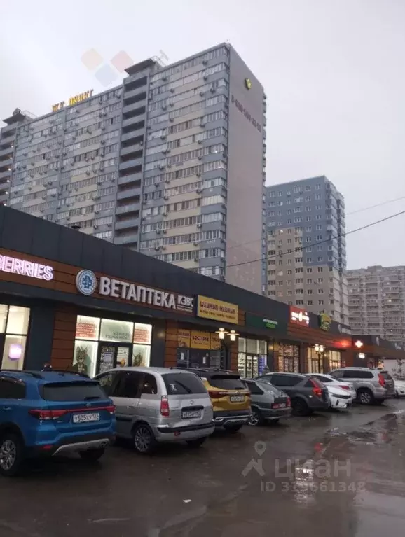 1-к кв. Краснодарский край, Краснодар Российская ул., 267к5 (36.0 м) - Фото 0