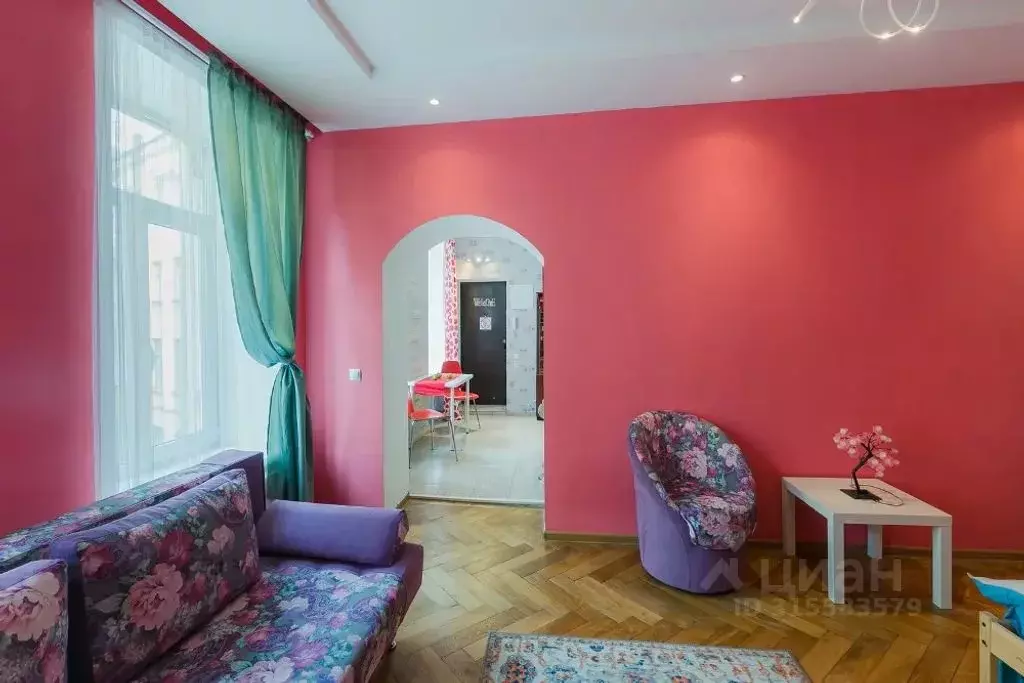 1-к кв. Санкт-Петербург ул. Декабристов, 2 (40.0 м) - Фото 1