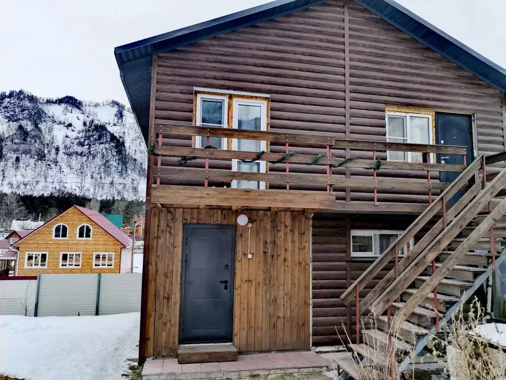 Дом в Алтай, Майминский район, с. Усть-Муны Березовая ул., 14 (30 м) - Фото 1