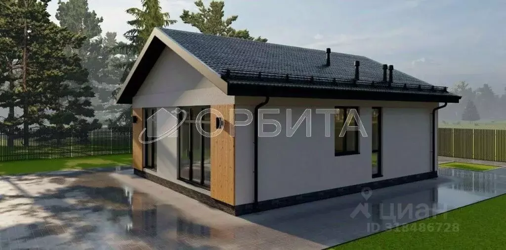 Дом в Тюменская область, Тюменский район, д. Малиновка  (63 м) - Фото 0