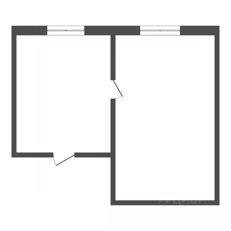 Комната Тюменская область, Тюмень Холодильная ул., 40/3 (31.7 м) - Фото 1