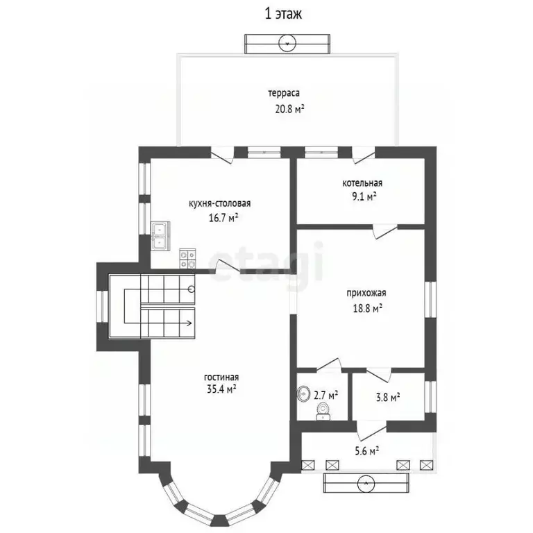 Дом в Московская область, Пушкинский городской округ, д. Фомкино 6 ... - Фото 2