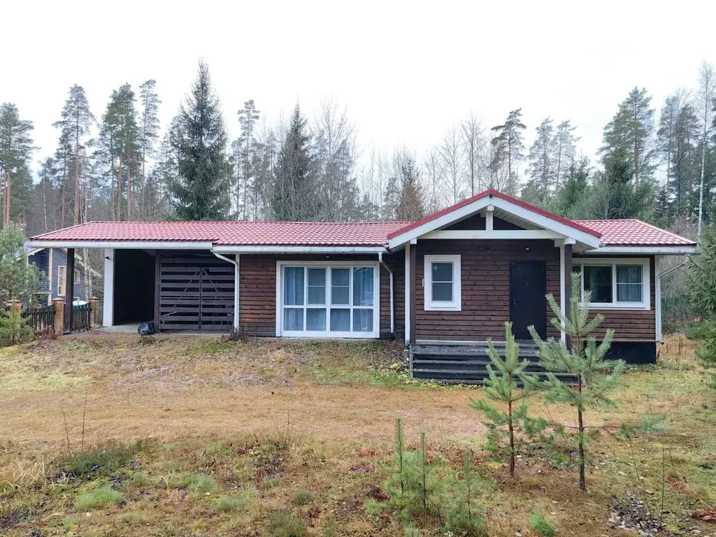 Дом в Ленинградская область, Выборгский район, Приморское городское ... - Фото 1