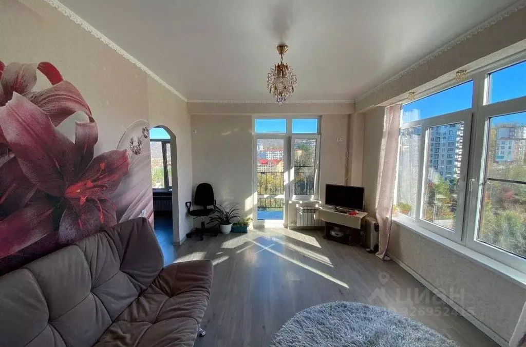 1-к кв. Краснодарский край, Сочи Вишневая ул., 5А (44.0 м) - Фото 0