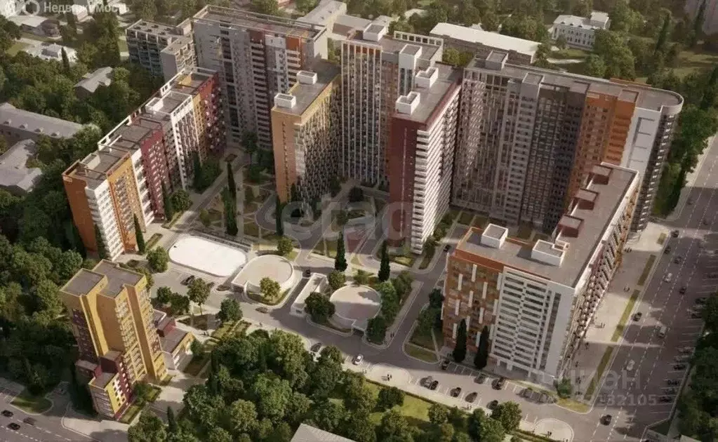 Студия Москва Новогиреевская ул., 5Ак2 (25.0 м) - Фото 1