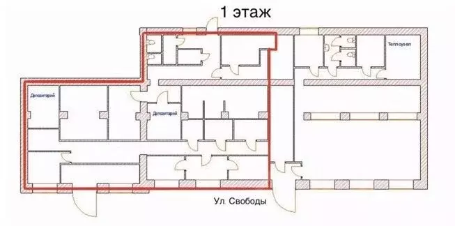 Офис в Ярославская область, Ярославль ул. Ушинского, 40/2 (210 м) - Фото 2