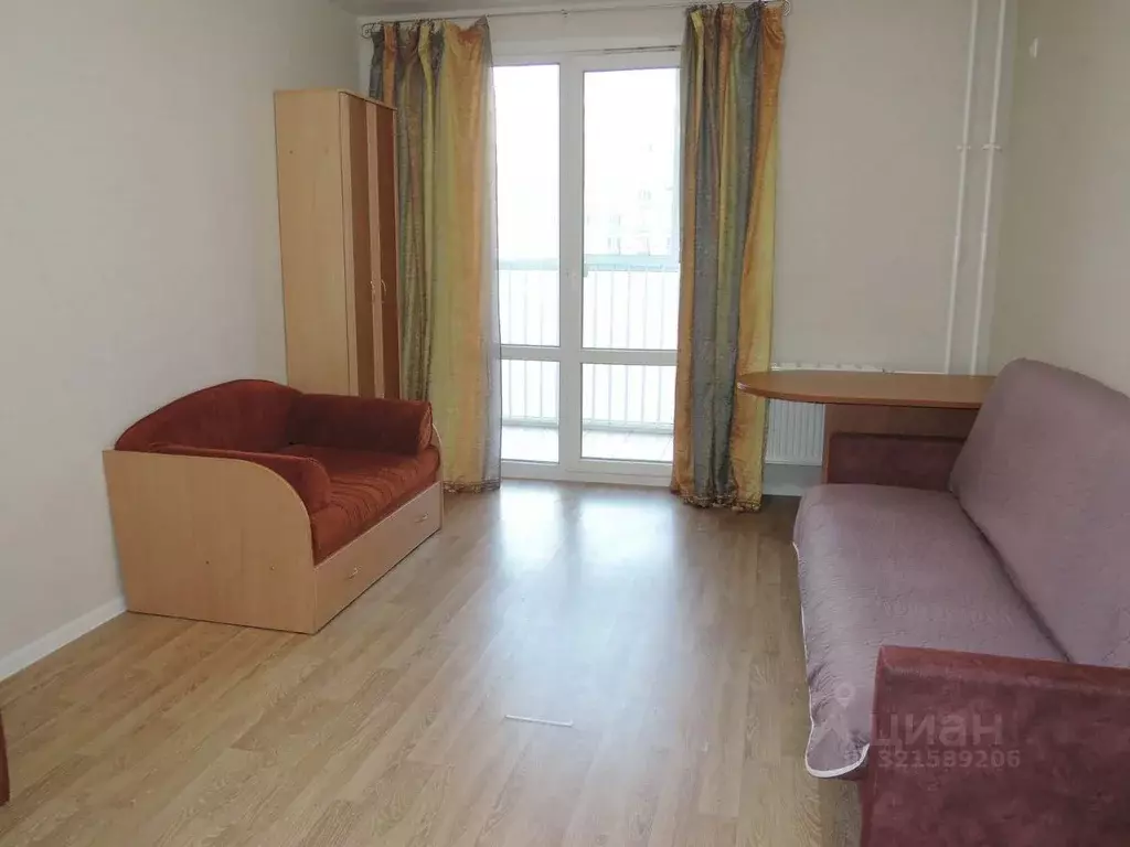 Студия Москва ул. Мостовая, 5к1 (29.8 м) - Фото 1