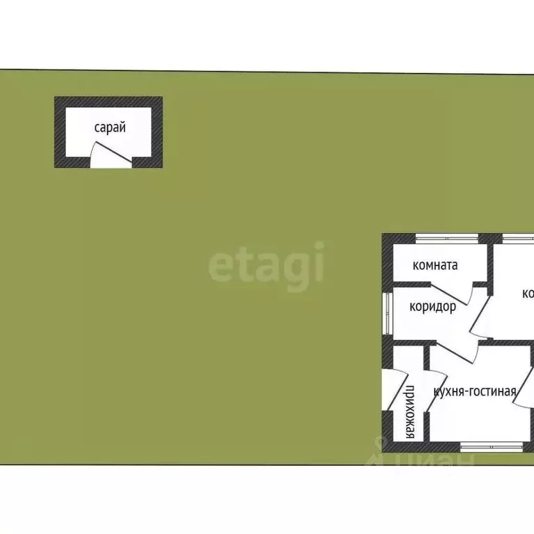 Дом в Смоленская область, Смоленск Чуриловский пер., 9 (41 м) - Фото 1