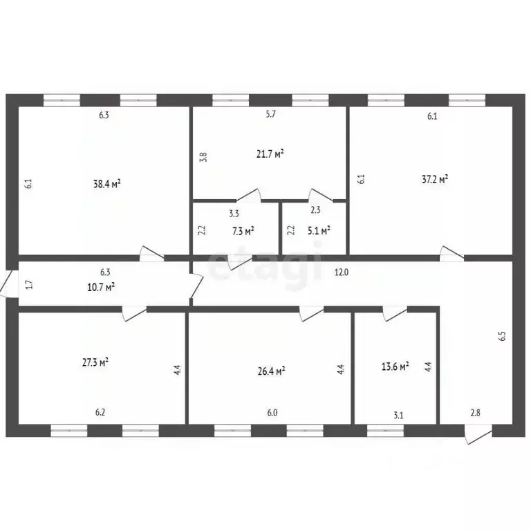 Офис в Мордовия, Темников ул. Ленина, 49 (223 м) - Фото 2