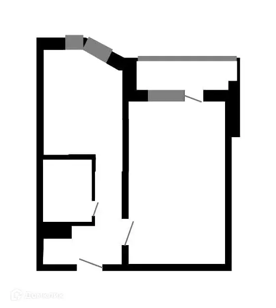 Продаётся 1-к квартира, 38 м - Фото 1
