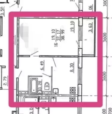 1-комнатная квартира: Великий Новгород, Большая Московская улица, 122 ... - Фото 2